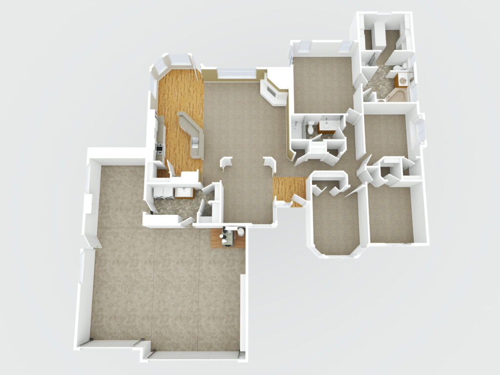 3D floor plan of 2680 S. Loftus Way in Meridian, Idaho
