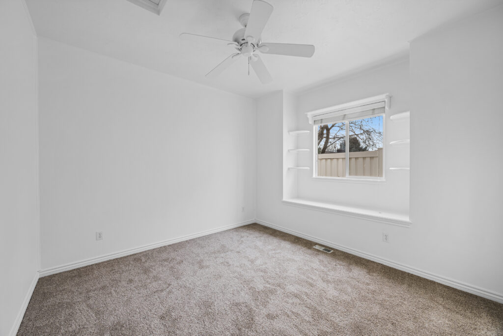 Guest bedroom view of house at 2680 south loftus way in meridian, idaho listed by jeff sudmeier with idahoreal.estate team at action real estate.